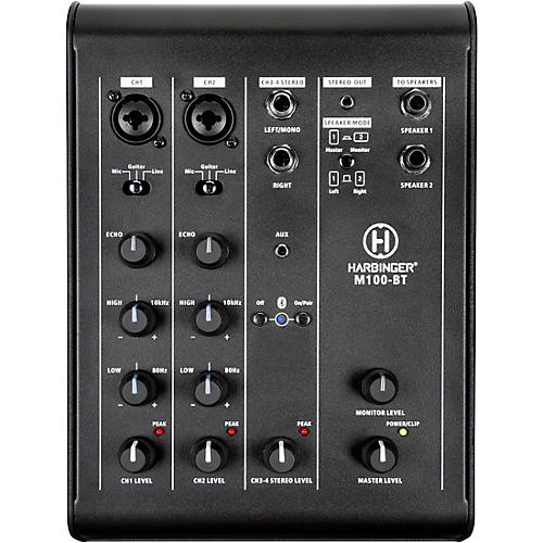 Harbinger M100-BT Portable PA With Bluetooth and Custom Carry Bags 8