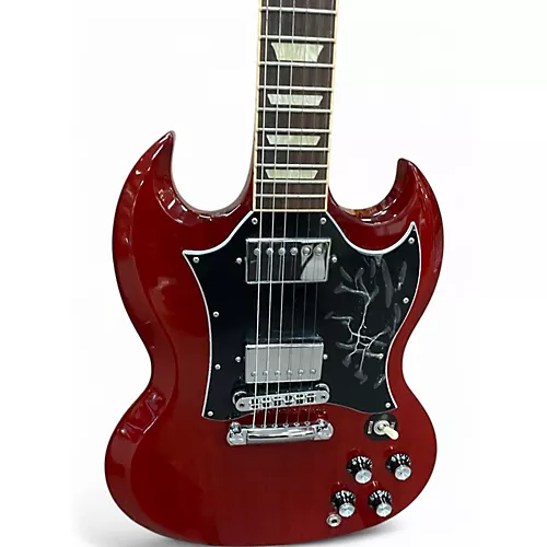 Used Gibson SG Standard Red Solid Body Electric Guitar Red - musicians--Friend