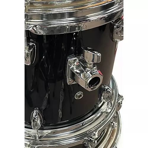Used Sound Percussion Labs 5 Piece UNITY Black Drum Kit Black - musicians--Friend