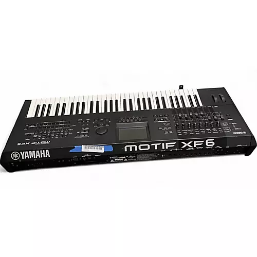 Used Yamaha Motif XF6 61 Key Keyboard Workstation - musicians--Friend
