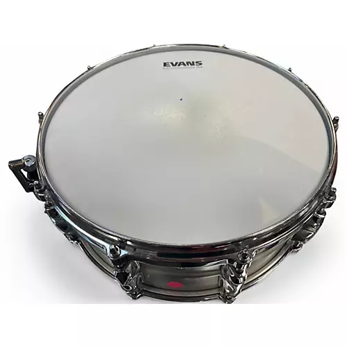 Used Yamaha 5.5X14 Recording Custom Aluminum Snare Black Drum Black 10 - musicians--Friend
