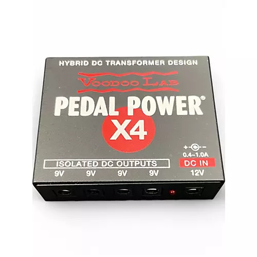Used Voodoo Lab Pedal Power x4 Isolated Power Supply Power Supply - musicians--Friend