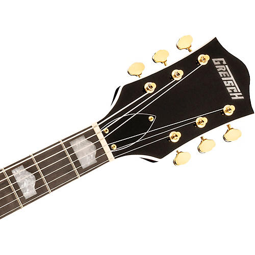 Gretsch Guitars G5422TG Electromatic Classic Hollowbody Double-Cut With Bigsby and Gold Hardware Electric Guitar Snow Crest White - musicians--Friend