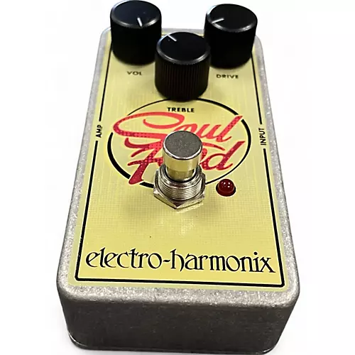 Used Electro-Harmonix Soul Food Overdrive Effect Pedal - musicians--Friend