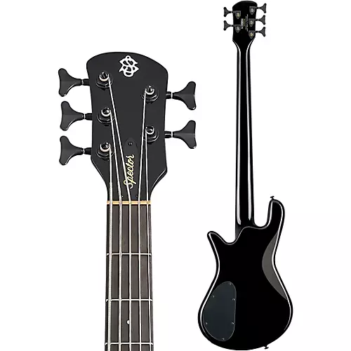 Spector NS Ethos HP 5 Five-String Electric Bass Gunmetal Gloss - musicians--Friend