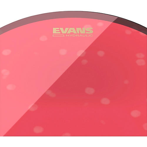 Evans Red Hydraulic Drum Head 8 in. - musicians--Friend