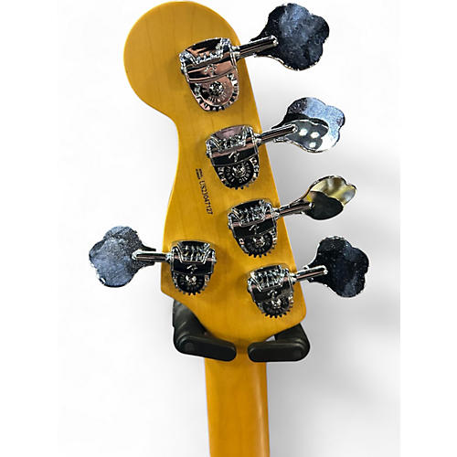 Used Fender American Professional II Jazz Bass V Natural Electric Bass Guitar Natural - musicians--Friend