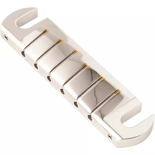 PRS Machined PRS Stoptail, Unplated Polished Aluminum Satin Aluminum - musicians--Friend