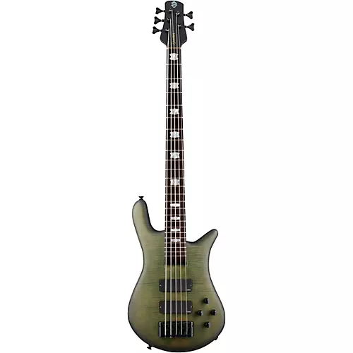 Spector Euro 5 LX 5 String Neck Through Electric Bass Black Stain Matte - musicians--Friend