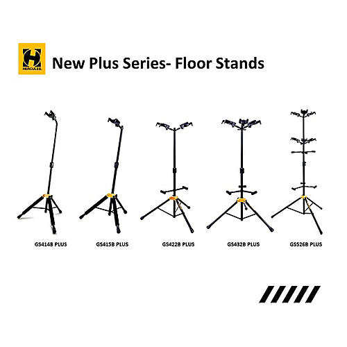 Hercules GS414BPLUS Auto Grip System (AGS) Single Guitar Stand - musicians--Friend