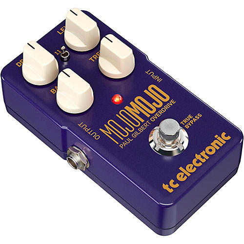 TC Electronic MojoMojo Paul Gilbert Edition Overdrive Effects Pedal Purple - musicians--Friend