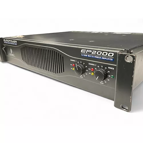 Used Behringer Europower EP2000 Power Amp - musicians--Friend
