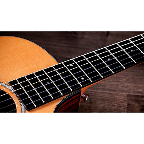 Taylor 212ce-N Plus Grand Concert Nylon-String Acoustic-Electric Guitar Natural - musicians--Friend