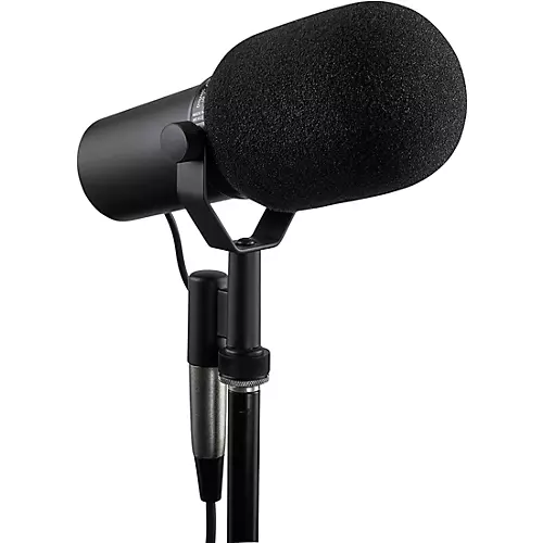 Shure Shure Deluxe Articulating Desktop Mic Boom Stand with SM7B Microphone and 15' XLR Cable - musicians--Friend