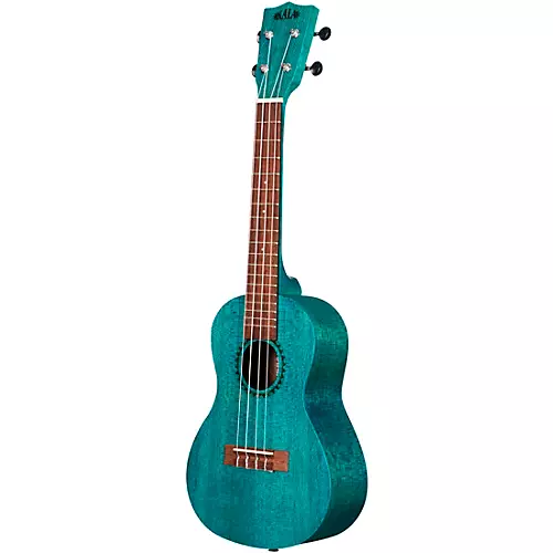 Kala Meranti Concert Ukulele Blue Stain - musicians--Friend