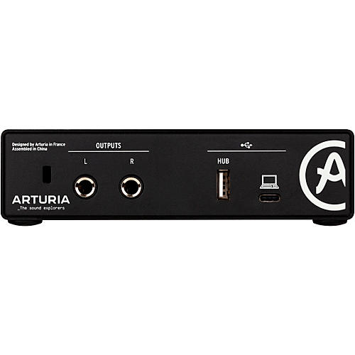 Arturia MiniFuse 1 USB Audio Interface, Black - musicians--Friend