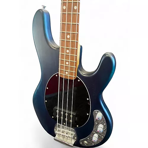 Used Sterling by Music Man Ray4 BLUE SATIN Electric Bass Guitar BLUE SATIN - musicians--Friend