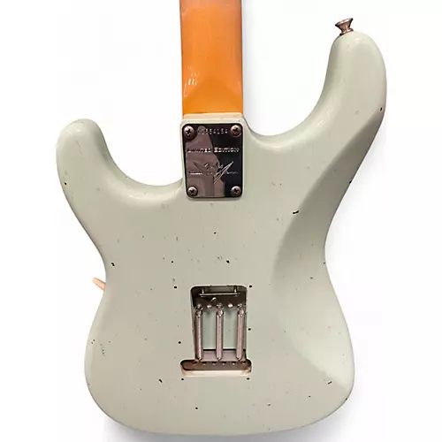 Used 2021 Fender Limited Edition 60's Journeyman Stratocaster Surf Green Solid Body Electric Guitar Surf Green - musicians--Friend