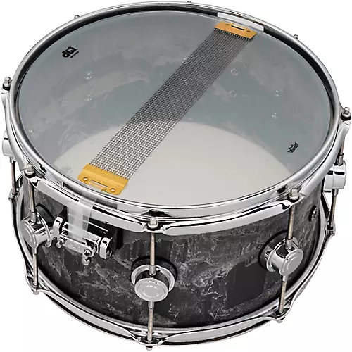DW Concrete Snare Drum 14 x 6.5 in. Satin Chrome Hardware - musicians--Friend