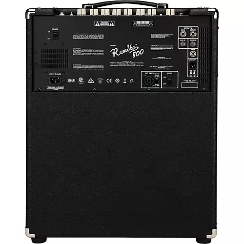 Fender Rumble 800 800W 2x10 Bass Combo Amp Black - musicians--Friend