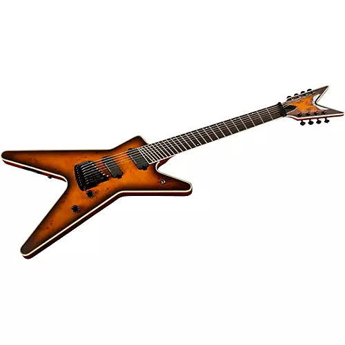 Dean ML Select 8-String Multi-Scale with Kahler Electric Guitar Satin Natural Black Burst - musicians--Friend
