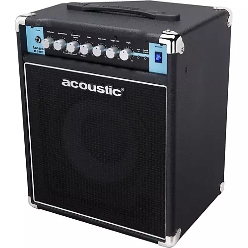 Acoustic B50C 1x10 50W Bass Combo With Tilt-Back Cab Black - musicians--Friend