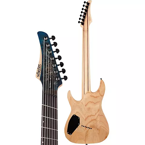 Schecter Guitar Research Reaper-7 MS 7-String Multi-scale Electric Guitar Infernoburst - musicians--Friend