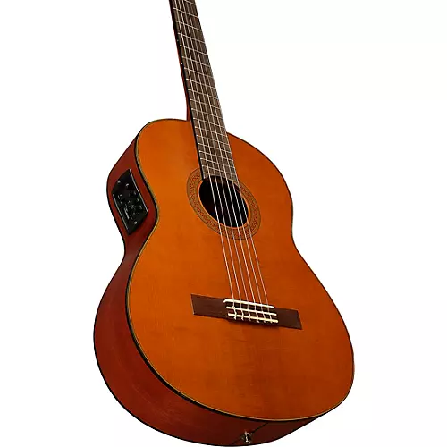 Yamaha CGX122MC Cedar-Nato Classical Acoustic-Electric Guitar Natural - musicians--Friend