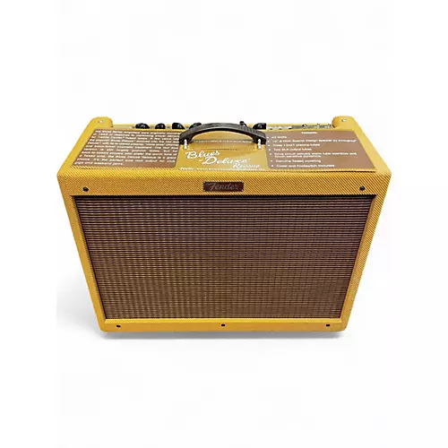 Used Fender Blues Deluxe Reissue 40W 1x12 Tweed Tube Guitar Combo Amp - musicians--Friend