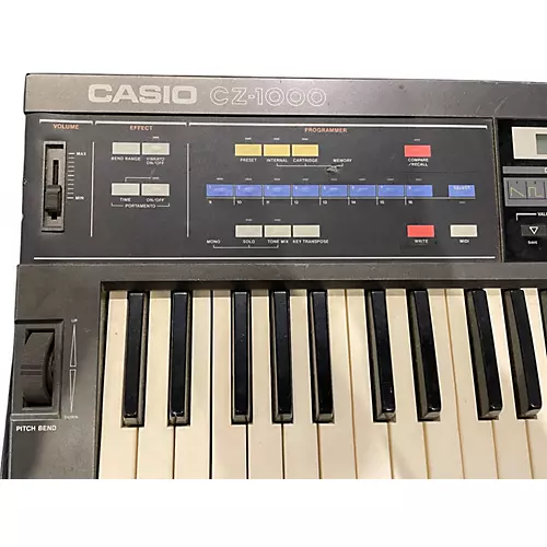 Used Casio CZ1000 Synthesizer - musicians--Friend