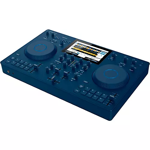 AlphaTheta OMNIS-DUO Wireless Portable All-in-One DJ System Blue - musicians--Friend