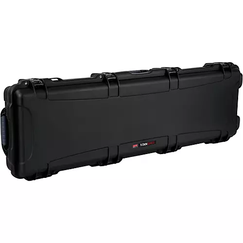Gator GWP-BASS Titan Series ATA Impact & Water Proof Guitar Case Black - musicians--Friend