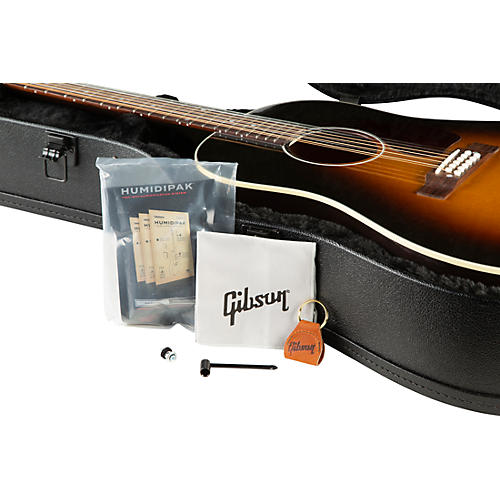 Gibson J-45 Standard 12-String Acoustic-Electric Guitar Vintage Sunburst Vintage Sunburst - musicians--Friend