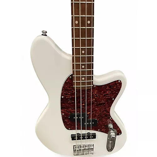 Used Ibanez TMB100 White Electric Bass Guitar White - musicians--Friend