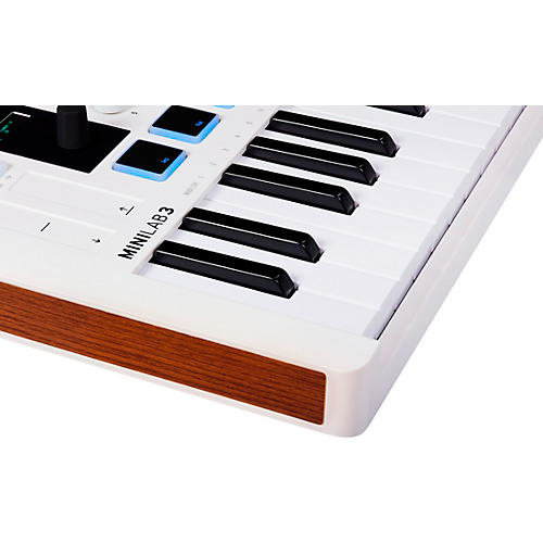Arturia MiniLab 3 Hybrid Keyboard Controller Deep Black - musicians--Friend
