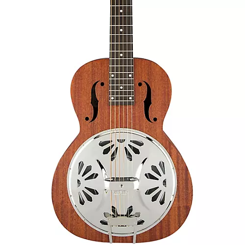 Gretsch Guitars G9210 Boxcar Square-Neck Resonator Guitar With Padauk Fingerboard Natural - musicians--Friend