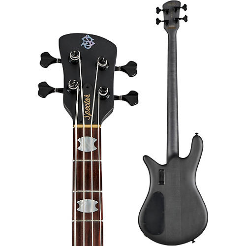 Spector Euro 4 LX Neck-Through Electric Bass Black Stain Matte - musicians--Friend