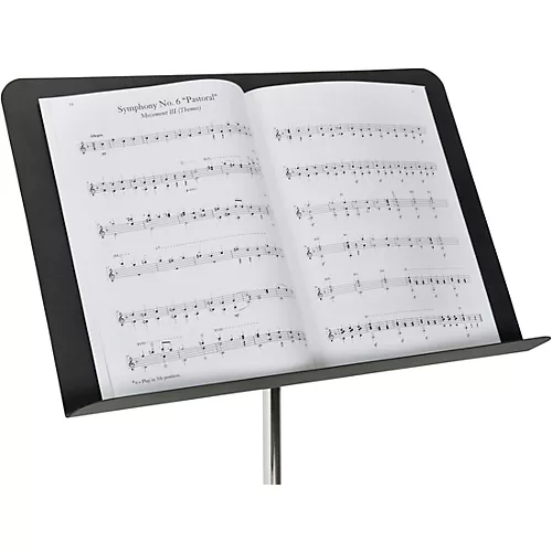 Proline 6-Pack Professional Orchestral Music Stand With Manhasset Storage Cart (Holds 25) - musicians--Friend