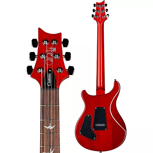 PRS SE Custom 24 Limited-Edition Electric Guitar Ruby - musicians--Friend