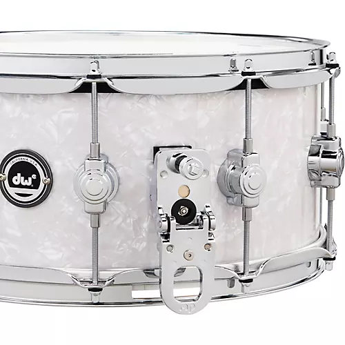 DW DWe Wireless Acoustic/Electronic Convertible Snare Drum 14 x 5 in. Lacquer Custom Specialty Black Cherry Metallic - musicians--Friend