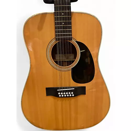 Used Hohner HG12L Natural 12 String Acoustic Guitar Natural - musicians--Friend