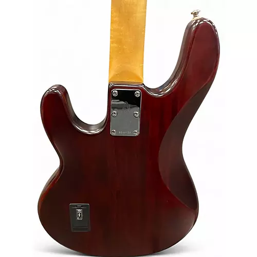 Used Sterling by Music Man Sub 4 Walnut Electric Bass Guitar Walnut - musicians--Friend