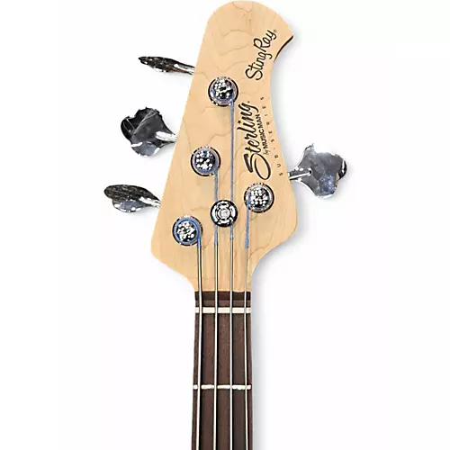 Used Sterling by Music Man Sting Ray Worn Cherry Electric Bass Guitar Worn Cherry - musicians--Friend
