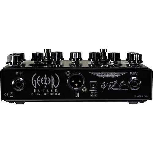 Ashdown Geezer Butler Signature Pedal of Doom EQ and Drive Effects Pedal Black - musicians--Friend