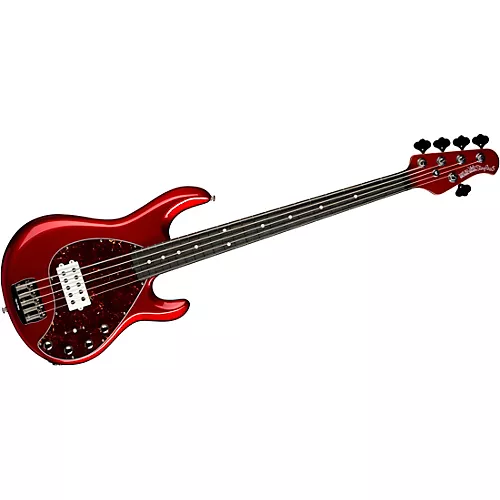 Ernie Ball Music Man StingRay5 Special H 5-String Electric Bass Guitar Black and Chrome - musicians--Friend