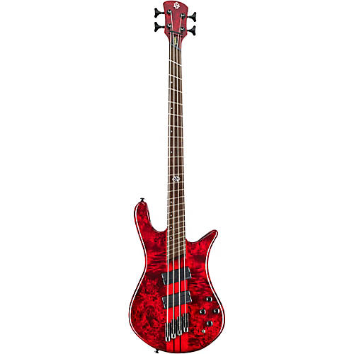 Spector NS Dimension MS 4 4-String Electric Bass Inferno Red - musicians--Friend
