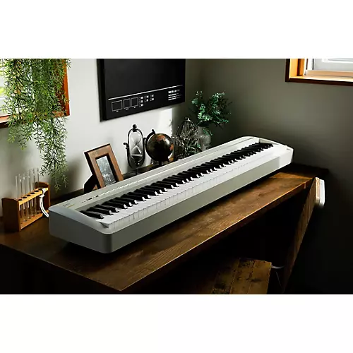 Kawai ES-120 88-Key Digital Piano With HML-2 Stand and F-351 Triple Pedal Gray - musicians--Friend