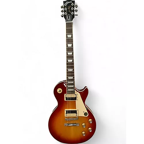 Used Gibson Les Paul Classic Heritage Cherry Sunburst Solid Body Electric Guitar Heritage Cherry Sunburst - musicians--Friend