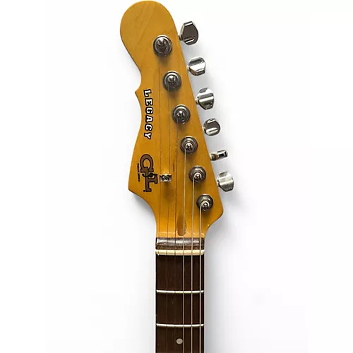 Used G&L Tribute Legacy Left Handed 3 Tone Sunburst Electric Guitar 3 Tone Sunburst - musicians--Friend