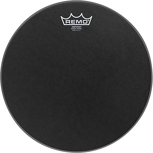 Remo Black Suede Emperor Batter Drum Head 14 in. - musicians--Friend